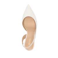 Sandale cu toc Michael Kors Dama - Sandale cu toc Michael Kors MICHAEL KORS ALINA FLEX CREAM SLINGBACK PUMPS White Femei (BM 16896986) - B-mall.ro