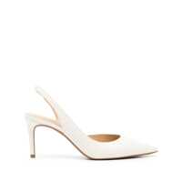 Sandale cu toc MICHAEL KORS ALINA FLEX CREAM SLINGBACK PUMPS Femei