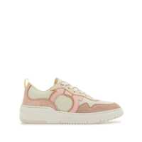 Sneakers Salvatore Ferragamo Gancini Leather Sneakers Femei