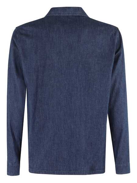 Camasi casual Aspesi CAPA SHIRT Blue Barbati (BM 16897265) 2