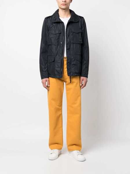 Jachete Aspesi MINIFIELD VENTO JACKET Blue Barbati (BM 16897415) 2