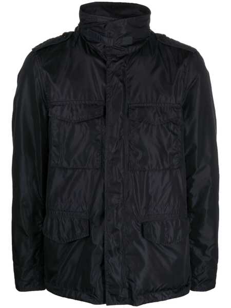 Jachete Aspesi MINIFIELD VENTO JACKET Blue Barbati (BM 16897415) 1