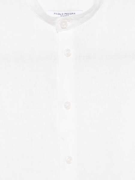 Camasi Paolo Pecora BOY GURU SHIRT White Baieti (BM 16897673) 3