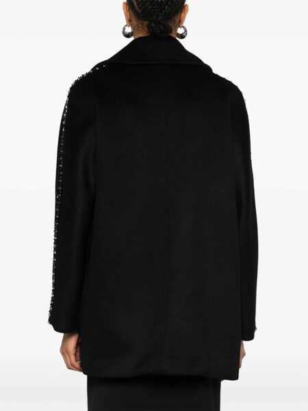 Paltoane Max Mara Max Mara Wool Coat Black Femei (BM 16898018) 4