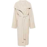 Paltoane TOTÊME TOTEME Signature Linen Blend Coat Clothing Femei