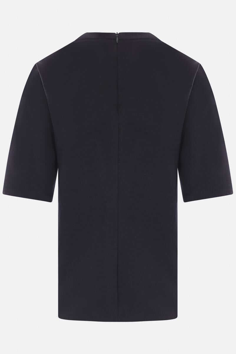 Topuri Max Mara Max Mara T-Shirts And Polos BLUE Femei (BM 16898273) 2