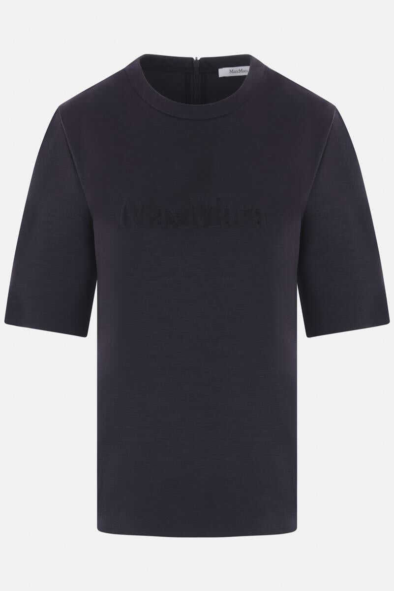 Topuri Max Mara Max Mara T-Shirts And Polos BLUE Femei (BM 16898273) 1