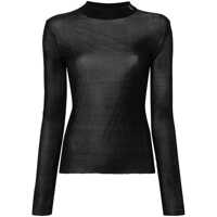 Pulovere Saint Laurent Cassandre Ribbed Sweater Femei