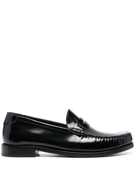Bocanci Saint Laurent Saint Laurent Le Loafers Black Barbati (BM 16898390) 1