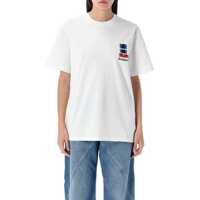 Tricouri JW Anderson Window Embroidered T-Shirt Femei