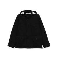 Geci Stone Island Stone Island Raso Gommato Hooded Jacket