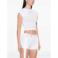 Tricouri Jean Paul Gaultier Dama - Tricouri Jean Paul Gaultier Jean Paul Gaultier The White Patch T-Shirt WHITE Femei (BM 16898579) - B-mall.ro