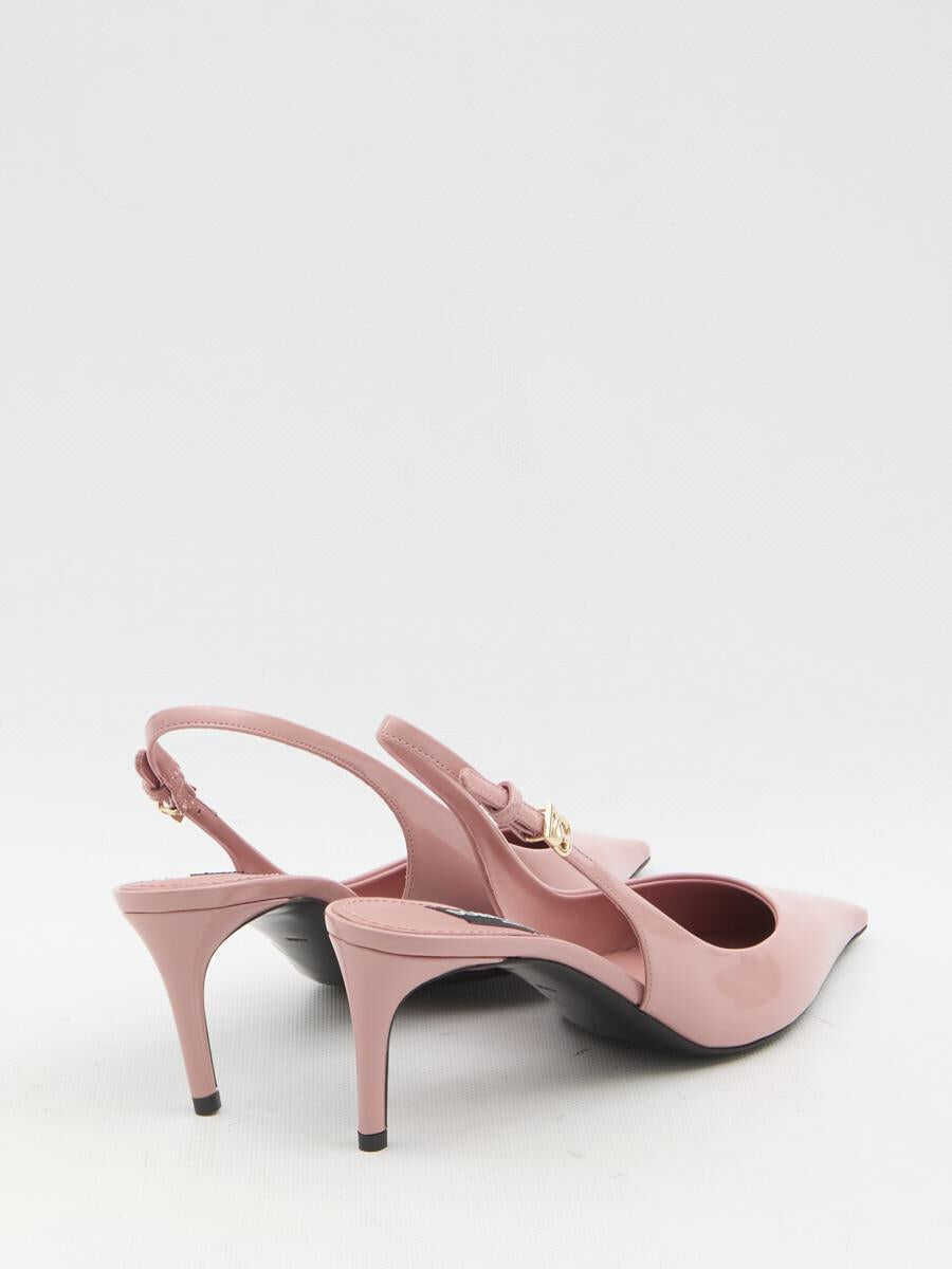 Pantofi cu toc Dolce & Gabbana Pointed-Toe Slingback Pumps PINK Femei (BM 16898765) 3
