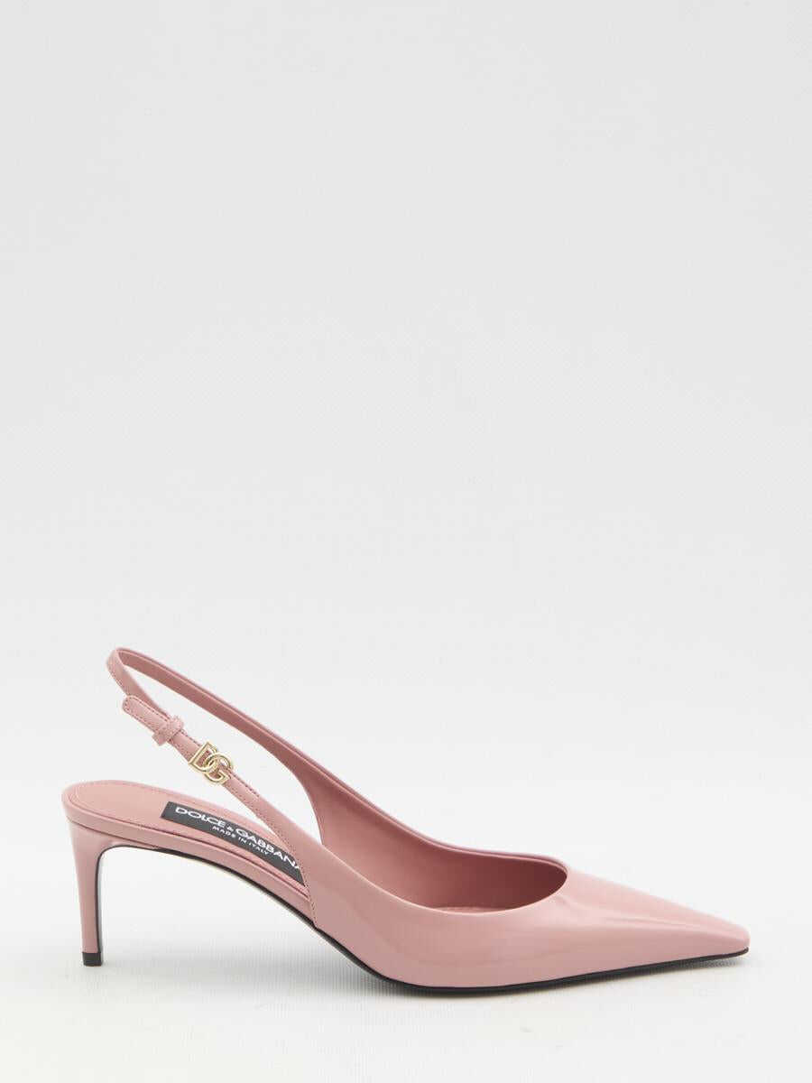 Pantofi cu toc Dolce & Gabbana Pointed-Toe Slingback Pumps PINK Femei (BM 16898765) 1