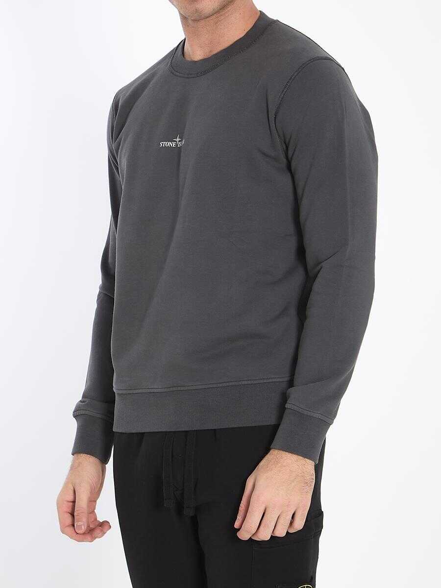 Pulovere Stone Island Institutional Five Sweatshirt GREY Barbati (BM 16898780) 2