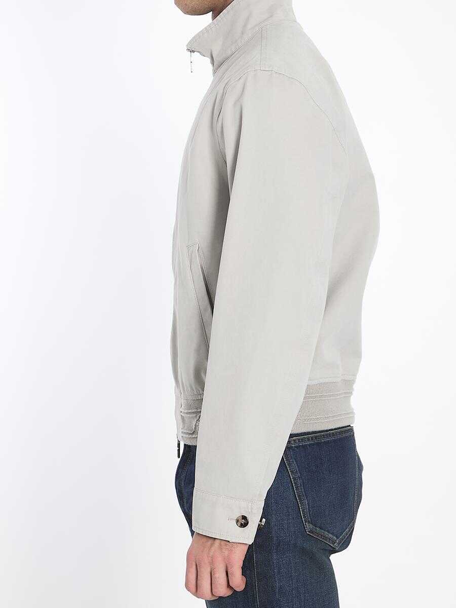 Bomber jacket Burberry Bomber Jacket With Logo GREY Barbati (BM 16900043) 3