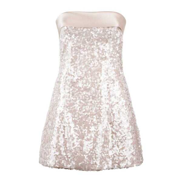 Rochii Philosophy Philosophy Di Lorenzo Serafini Sequined Sheath Minidress WHITE Femei (BM 16900079) 1