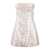Philosophy Philosophy Di Lorenzo Serafini Sequined Sheath Minidress WHITE
