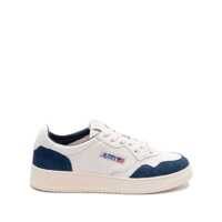 Sneakers 'Medalist Low' White Low Top Sneakers With Side Logo Detail In Leather And Suede Man Barbati