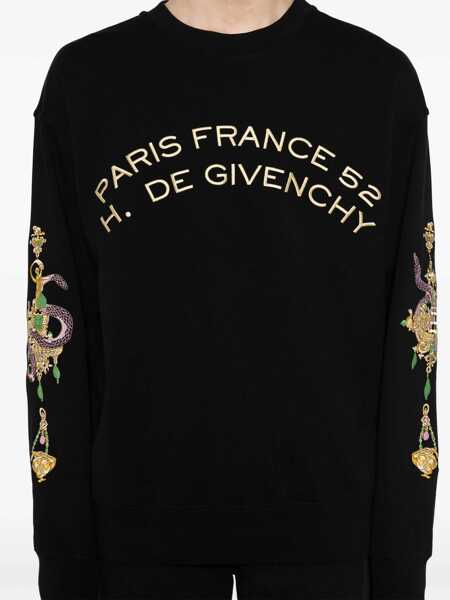 Pulovere Givenchy Givenchy Sweatshirt Black Barbati (BM 16900370) 5