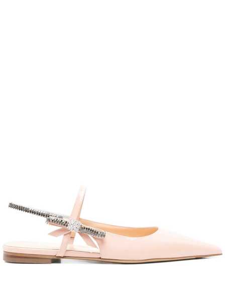 Balerini MACH & MACH Mach & Mach Crystal Cube Slingback Flats 10Mm Shoes Beige Femei (BM 16902197) 1