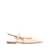 MACH & MACH Mach & Mach Crystal Cube Slingback Flats 10Mm Shoes Beige