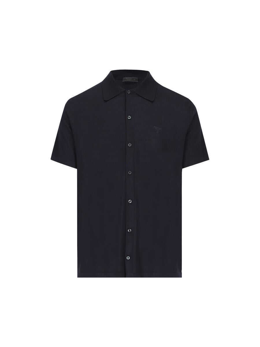 Camasi Prada Prada Shirts BLUE Barbati (BM 16902974) 1
