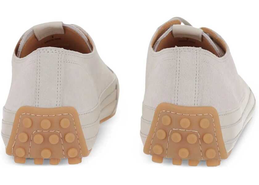 Sneakers TODS Suede Leather Sneakers WHITE Barbati (BM 16903428) 3