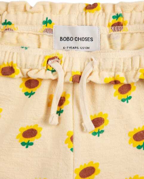Pantaloni scurti Bobo Choses Sunflower Shorts YELLOW Baieti (BM 16903609) 2
