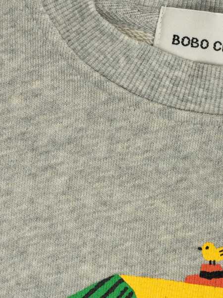 Hanorace Bobo Choses Happy Dog Sweatshirt GREY Baieti (BM 16903624) 4