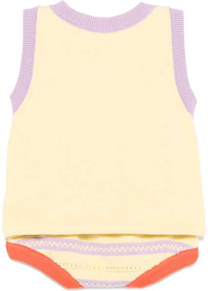 Costume Bobo Choses Flower Top And Shorts Set YELLOW Baieti (BM 16903642) 2