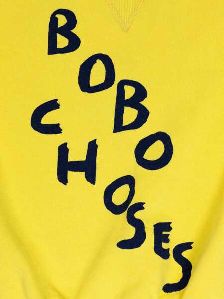 Hanorace Bobo Choses Sweatshirt Diagonal YELLOW Baieti (BM 16903687) 3