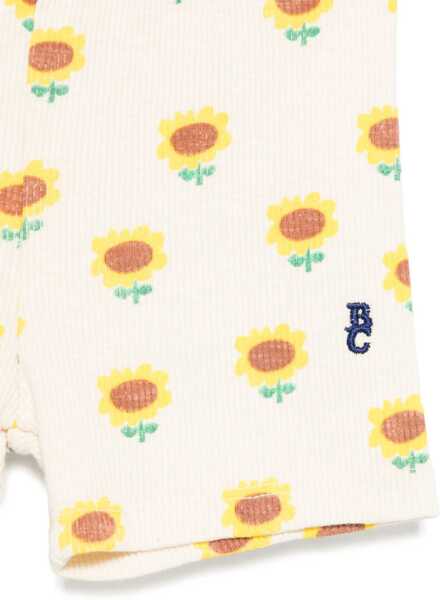 Pantaloni scurti Bobo Choses Sunflower Shorts BEIGE Baieti (BM 16903732) 3