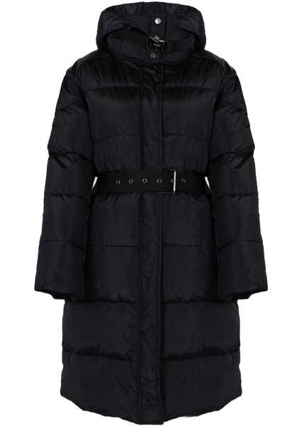 Paltoane Pinko Fresching Coat 1G16CD Czarny Barbati (BM 16904035) 1
