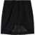 Off-White Drapped Detailed Mini Skirt Black