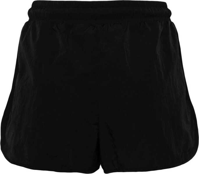 Pantaloni scurti Off-White Nylon Crispy Shorts With Mesh Side Band Black Femei (BM 16904365) 2