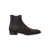 Saint Laurent Saint Laurent Wyatt Chelsea Boots Brown