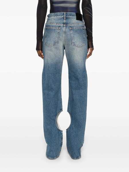 Blugi Off-White Off-White Meteor Denim BLUE Femei (BM 16905882) 4