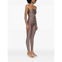 Salopete THE ANDAMANE Dama - Salopete THE ANDAMANE The Andamane Vicky Strapless Jumpsuit Beige Femei (BM 16905957) - B-mall.ro
