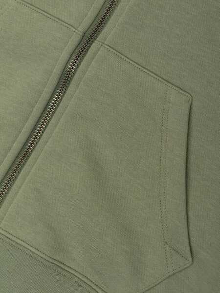 Hanorace Golden Goose STAR/ GIRLS  ZIPPED SWEATSHIRT HOODIE/ KANGAROO POCKET/ GLITTER MULTISTAR PRINTED Green Fete (BM 16906449) 3