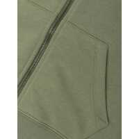 Topuri pentru Fete - Hanorace Golden Goose STAR/ GIRLS  ZIPPED SWEATSHIRT HOODIE/ KANGAROO POCKET/ GLITTER MULTISTAR PRINTED Green Fete (BM 16906449) - B-mall.ro