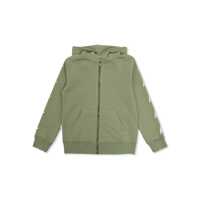 Hanorace STAR/ GIRL'S  ZIPPED SWEATSHIRT HOODIE/ KANGAROO POCKET/ GLITTER MULTISTAR PRINTED Fete