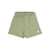 Golden Goose STAR/ GIRL'S FLEECE SHORTS / SMALL STAR GLITTER PRINTED Green
