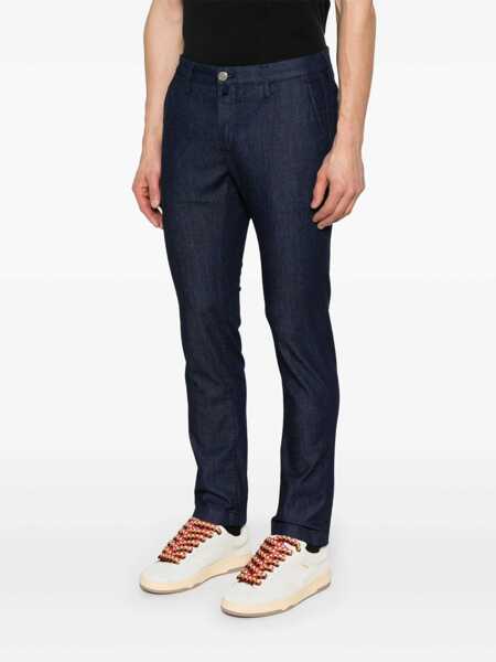 Blugi drepti Jacob Cohen SLIM FIT PANTS Blue Barbati (BM 16906515) 3