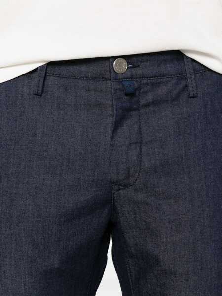 Blugi drepti Jacob Cohen SLIM FIT PANTS Blue Barbati (BM 16906515) 5
