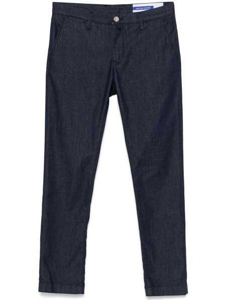 Blugi drepti Jacob Cohen SLIM FIT PANTS Blue Barbati (BM 16906515) 1