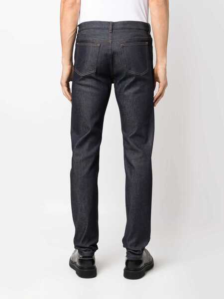 Pantaloni A.P.C. A.P.C. Pants Navy Barbati (BM 16907961) 4