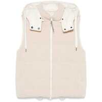 Geci Brunello Cucinelli Down Hooded Waistcoat Femei