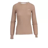 Pulovere Miu Miu Maglieria Cashmere Silk Ribs F.21 Femei