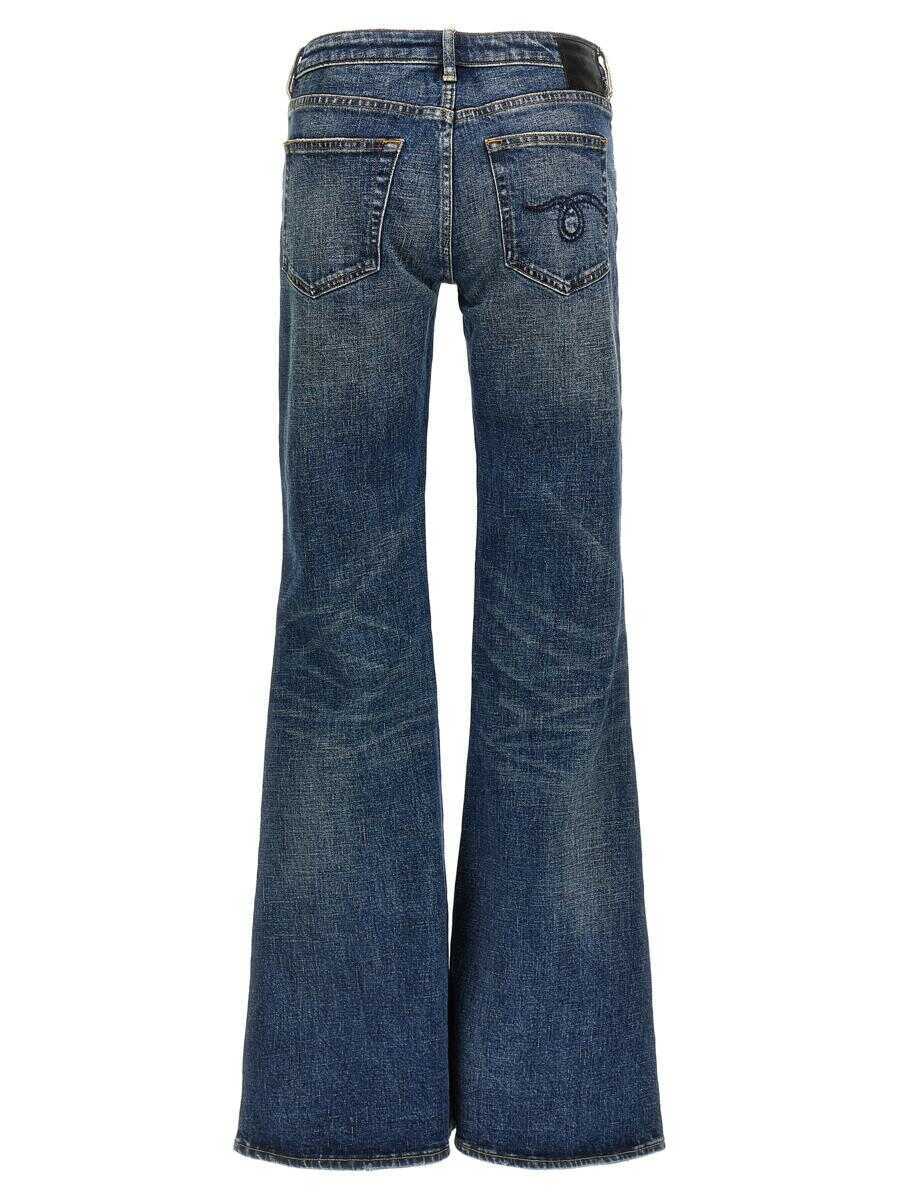 Blugi R13 R13 Overflow Boy Flare Jeans BLUE Femei (BM 16909611) 2